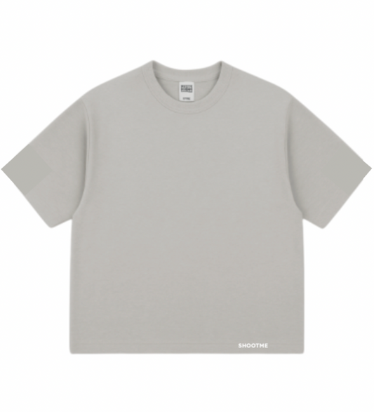 "Ice Grey" Boxy Tee