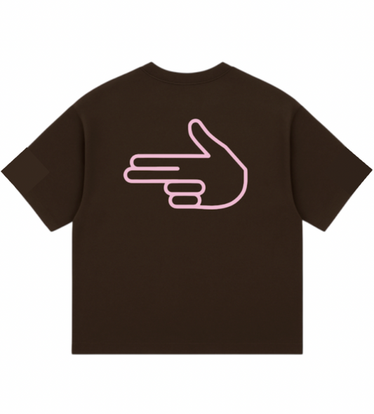 "Coffee Blossom" Boxy Tee