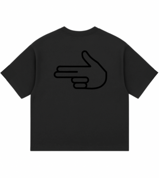 "Night Grey" Boxy Tee